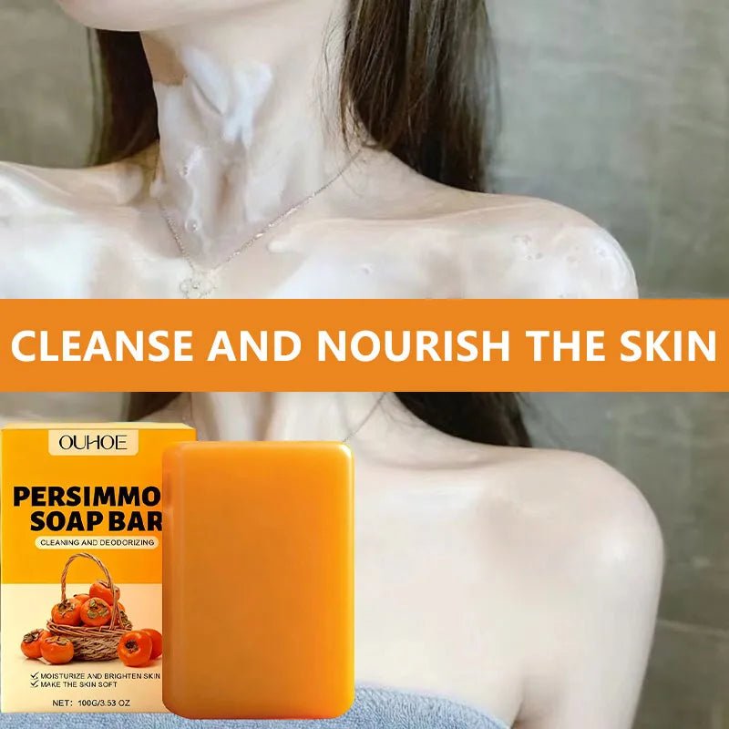 Persimmon Fruity Aroma Honey Bath Soap Bar