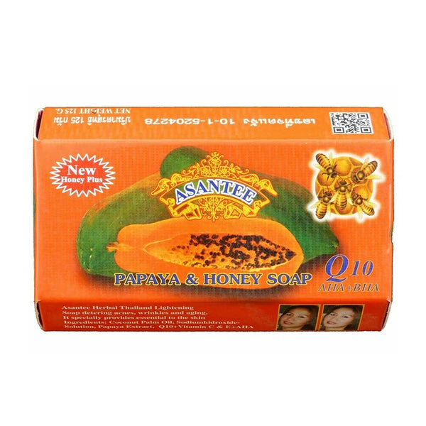 Thailand ASANTEE Papaya Honey Herb Soap Whitening