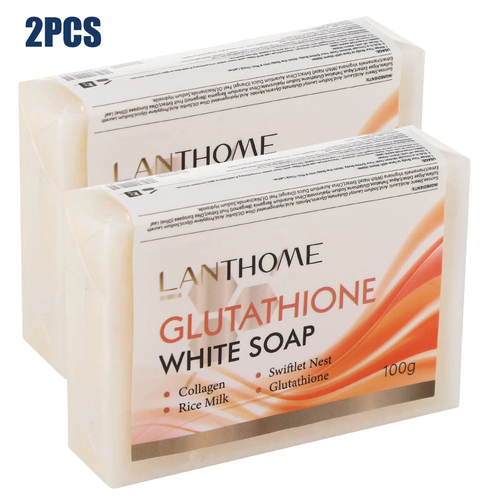 200g Glutathione Handmade Soap Remove dead skin Fade