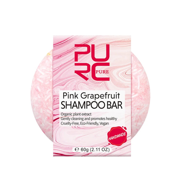 PURC Pink Grapefruit Shampoo Soap Deep Cleaning