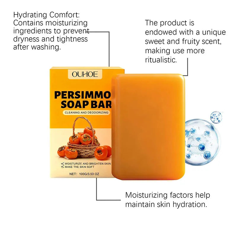 Persimmon Fruity Aroma Honey Bath Soap Bar