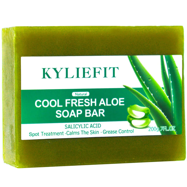 AILKE Aloe Vera Whitening Soap, Remove Pimples, Skin