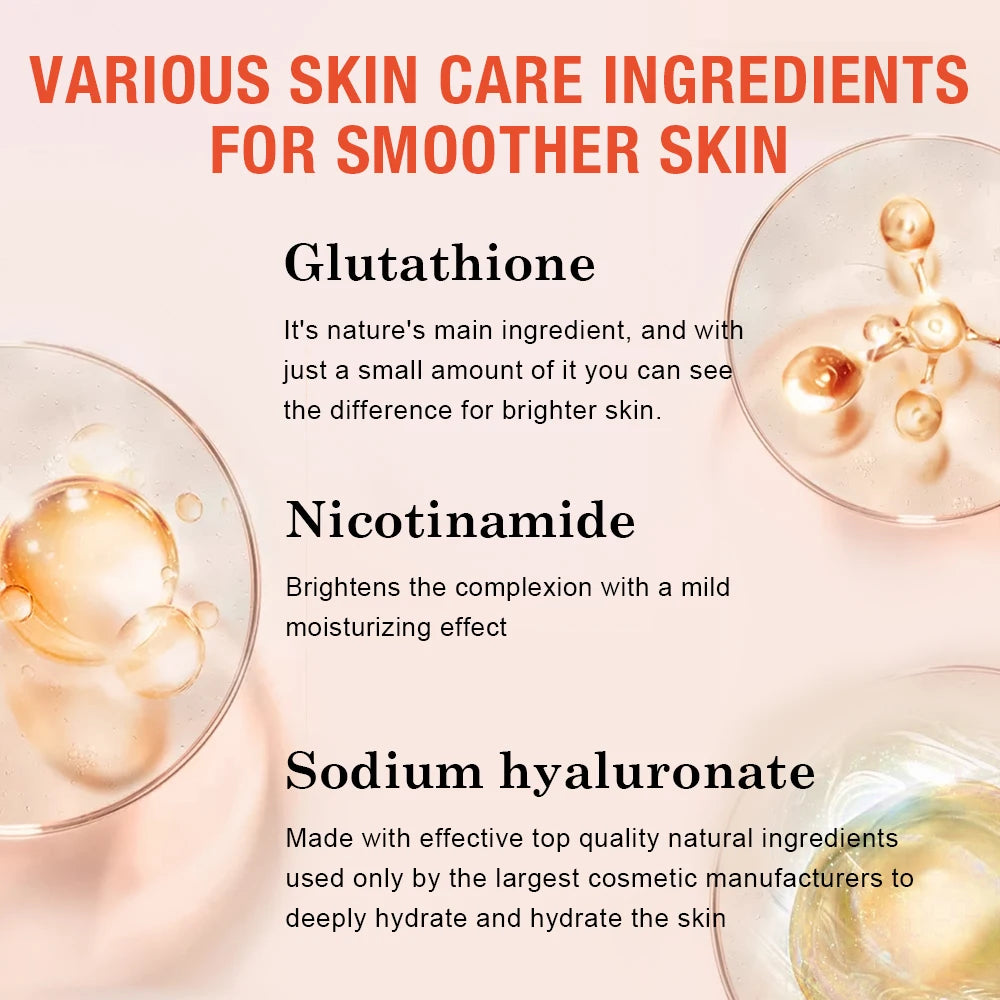 200g Glutathione Handmade Soap Remove dead skin Fade