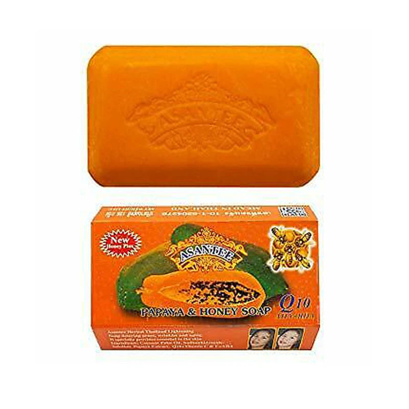 Thailand ASANTEE Papaya Honey Herb Soap Whitening