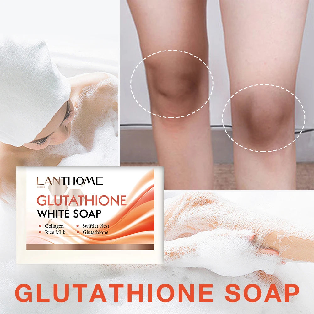 200g Glutathione Handmade Soap Remove dead skin Fade