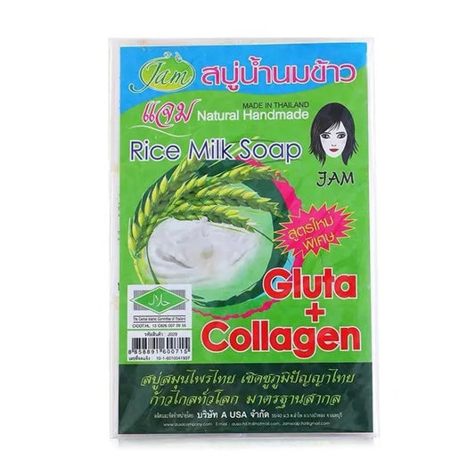 6PCS Thailand JAM Rice Milk Original Handmade Soap