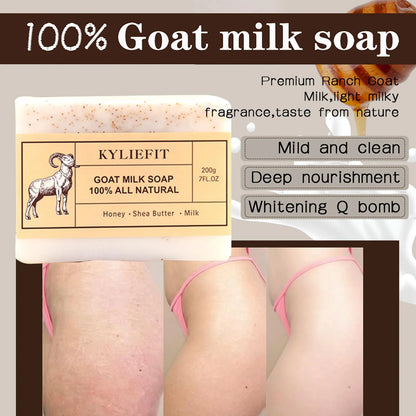 Organic Goat Milk Soap Bar, Natural, Whitening, Cleaning