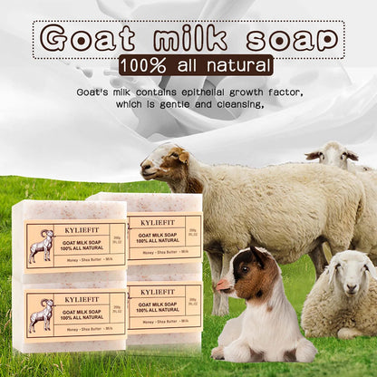 Organic Goat Milk Soap Bar, Natural, Whitening, Cleaning